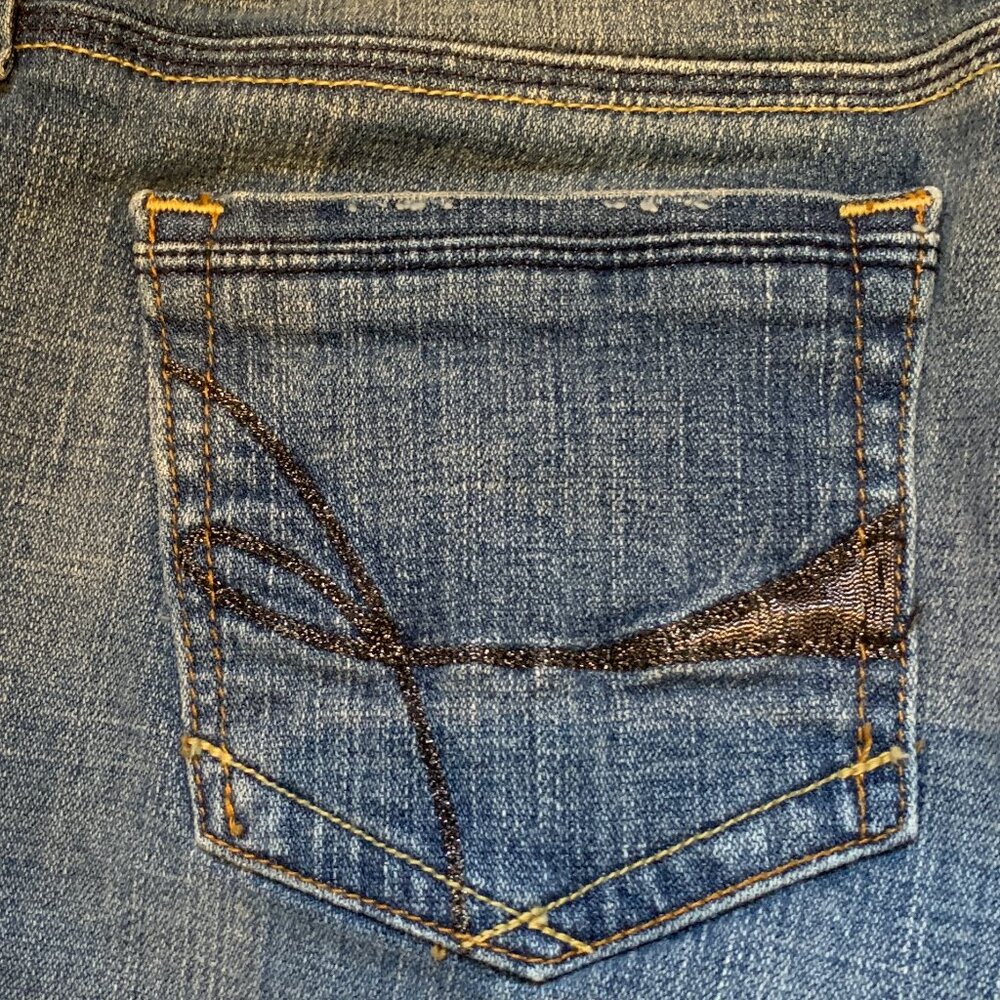 Hippie Low Rise Flare Leg Jeans - Picture 8 of 12